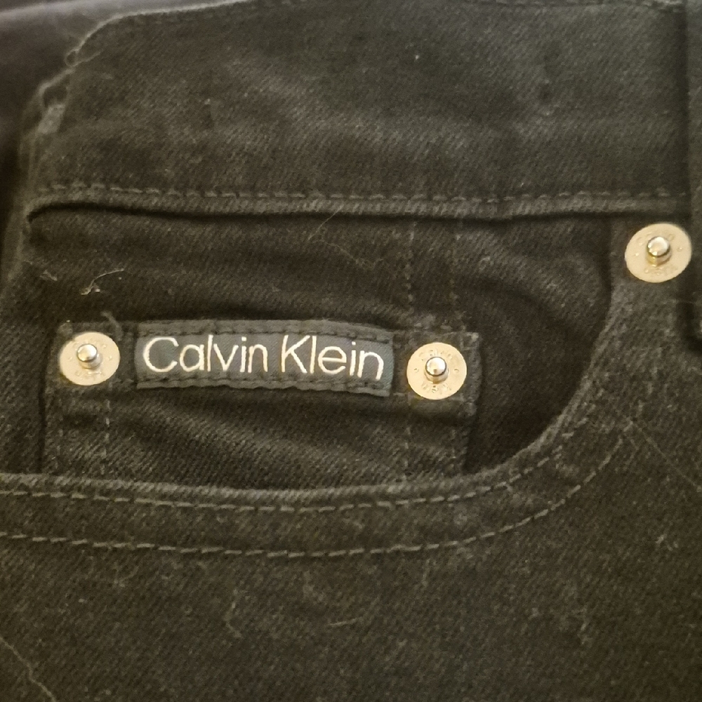Calvin Klein Denim Jeans High Rise Bootcut Stretch Size 26